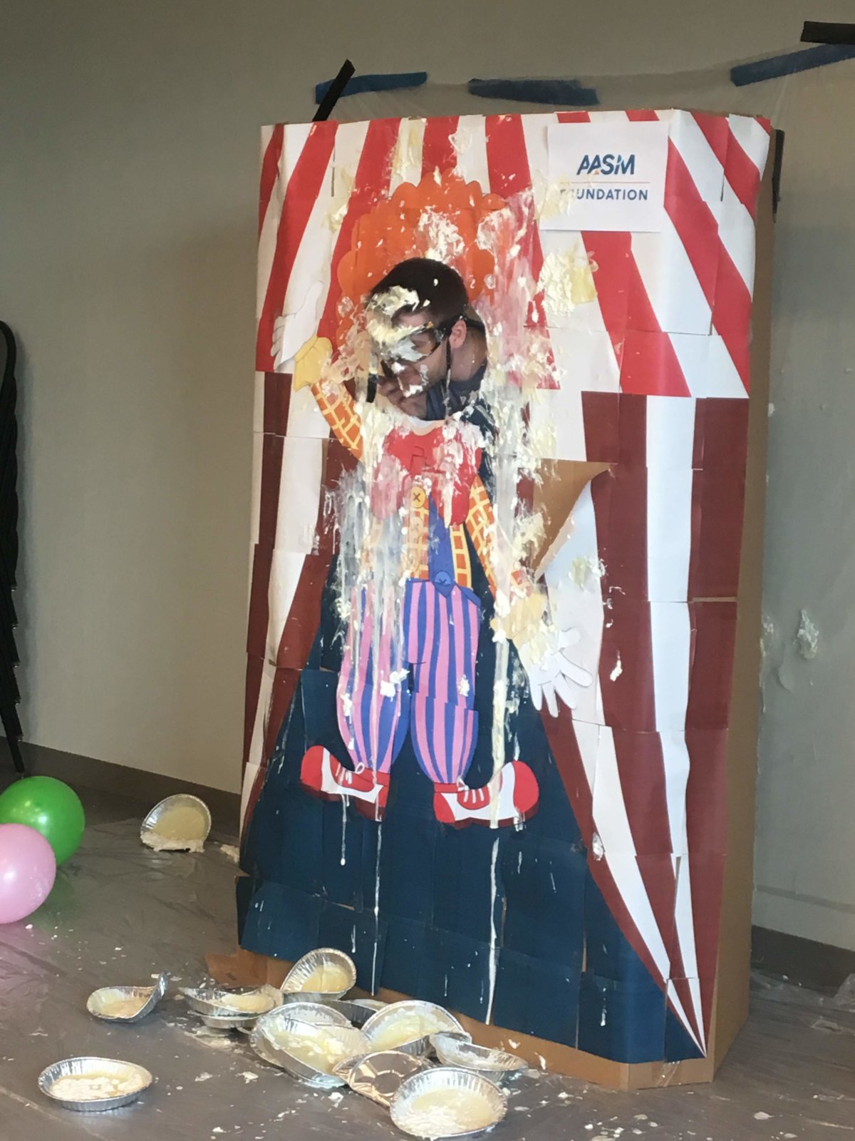 Public Humiliation Of Your Sissy Is A Good Way To Raise Money At A Pie Throwing Event Sissy