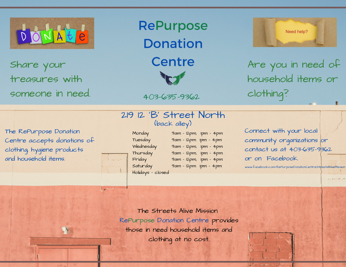 Streets Alive Donation Centre Filling Community Needs